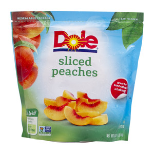 Dole Sliced Peaches 454g