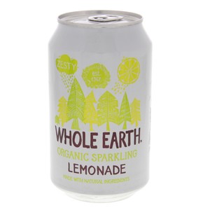 Whole Earth Organic Sparkling Drink Lemonade 330ml