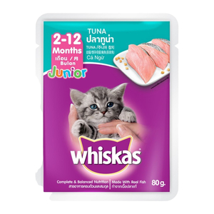 Whiskas Adult Kitchen Tuna Fish Cat Food 80g