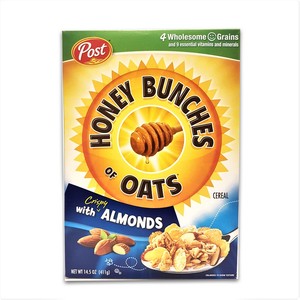 Post Honey Bunches of Oats Cereals with Almonds 411g