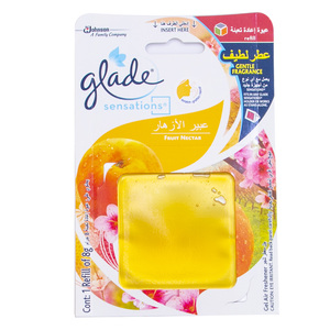 Glade Sensation Refill Gel Car Freshener Fruit Nectar 8g