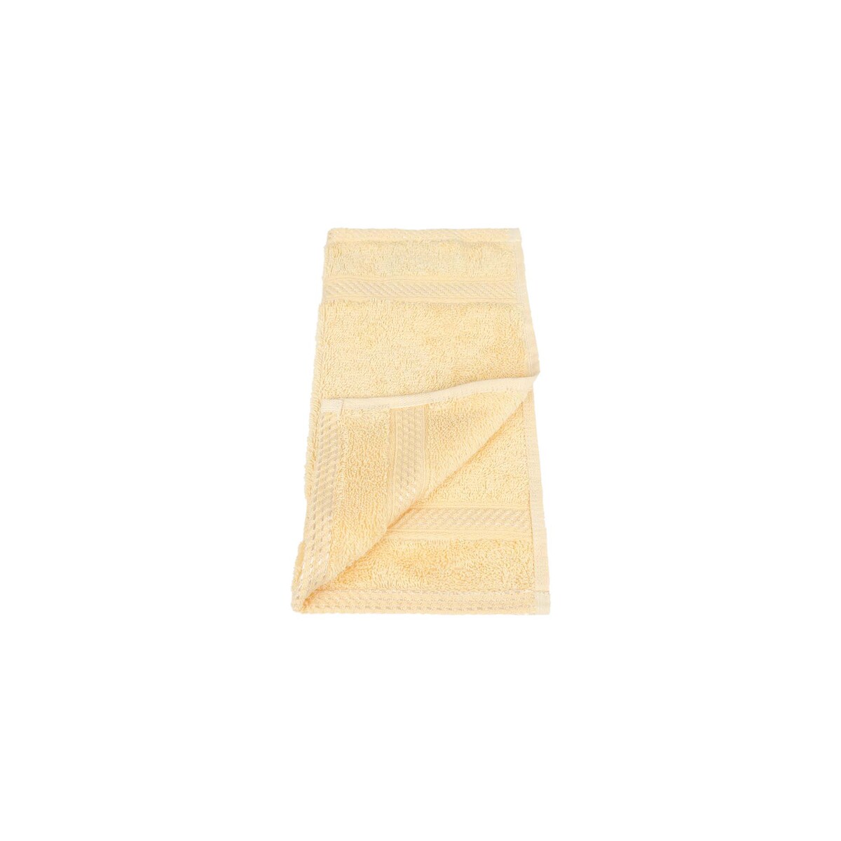 Laura Collection Face Towel Yellow Size: W30 x L30cm