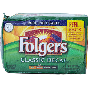 Folger's Classic Decaf Coffee 320g