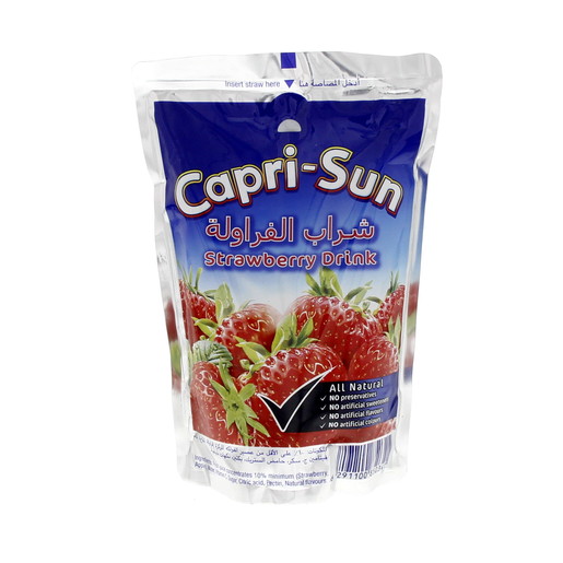 Buy CapriSun Strawberry Drink 200ml Online Lulu