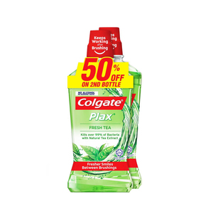 Colgate Mouth Wash Plax 750ml 2nd50% FT
