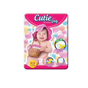Cutie Dry Basic Mega Small S 78Counts