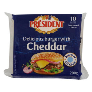 President Hamburger Cheese 200g