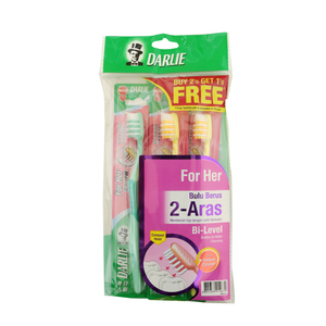 Darlie Tooth Brush For Her Soft Buy2 Get1 3pcs