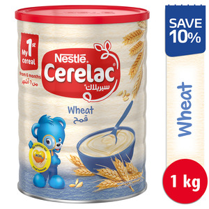 Nestle Cerelac Infant Cereals with Iron + Wheat Baby Food 1kg