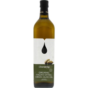 Clearspring Organic Italian Extra Virgin Olive Oil 1Litre