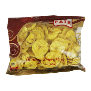 Fair Plain Banana Chips 200g