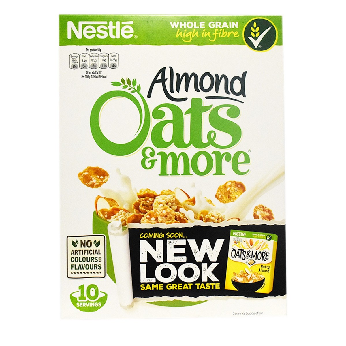 Buy Nestle Almond Oats & More 425g Online - Lulu Hypermarket UAE