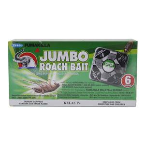 Fumakilla Jumbo Roach Bait 6Pcs