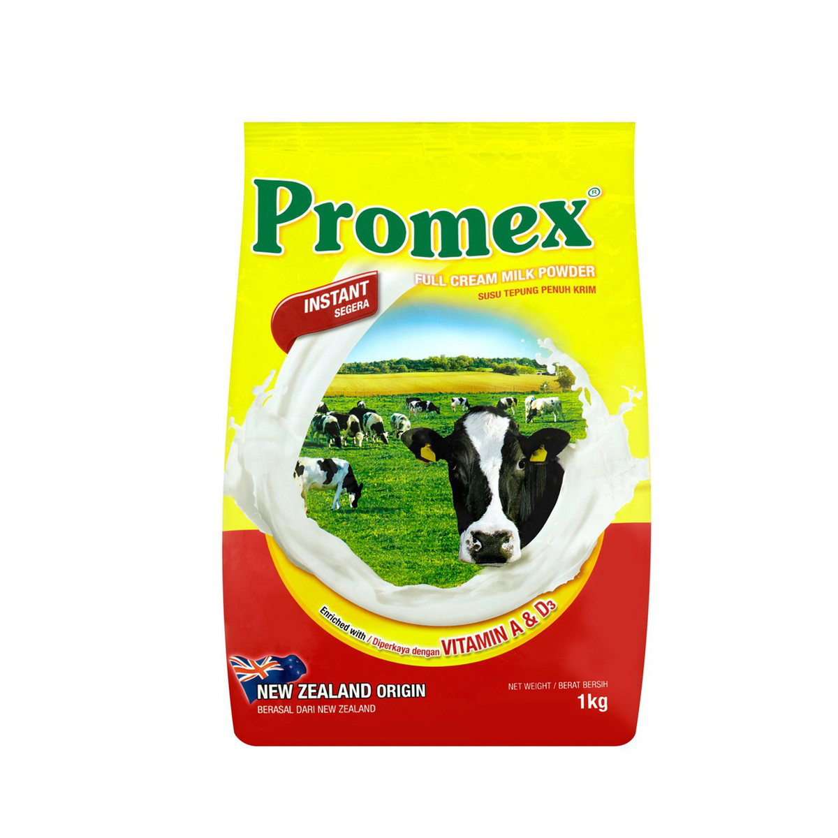 Promex instant Milk Powder. Full Cream Milk Powder.