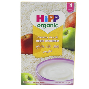 Hipp Creamy Rice & Apple Breakfast 160g