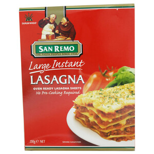 San Remo Instant Lasagna Large 250g