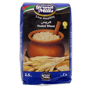 Grand Mills Peeled Wheat 2.5 Kg