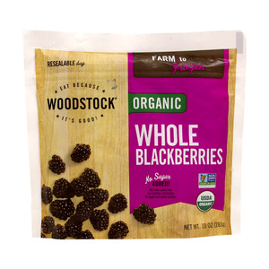 Woodstock Organic Whole Blackberries 283g