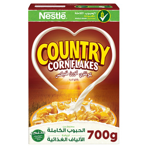 Nestle Country Corn Flakes Breakfast Cereal 700g