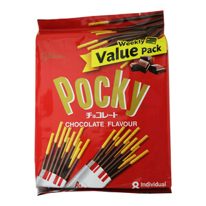 Pocky Fly Pack Chocolate Biscuits 176g