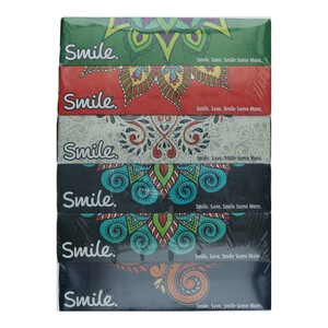 Smile Facial Tissue 2ply 6 x 80 Sheets