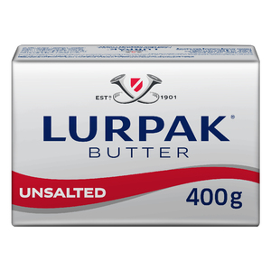 Lurpak Butter Block Unsalted 400g