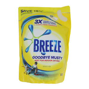 Breeze Goodbye Musty Liquid Refill 1.8kg