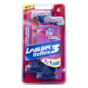 Laser Reflex 3 Triple Blade Disposable Razor 3+ 1pcs