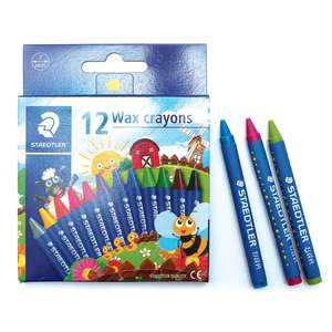 Staedtler Wax Crayons 12pcs 220NC12