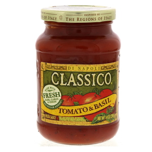 Classico Pasta Sauce Tomato & Basil 397g