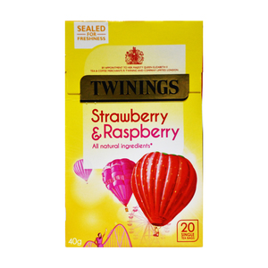 Twinings Strawberry and Raspberry Tea 20 Teabags
