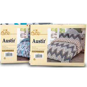 Austir Bedsheet Double /Queen Assorted