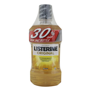 Listerine Original 750ml Twin Pack
