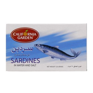 California Garden Canned Sardines in Oil 125g