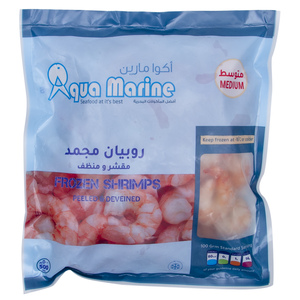 Aqua Marine Peeled Shrimps Medium 500g