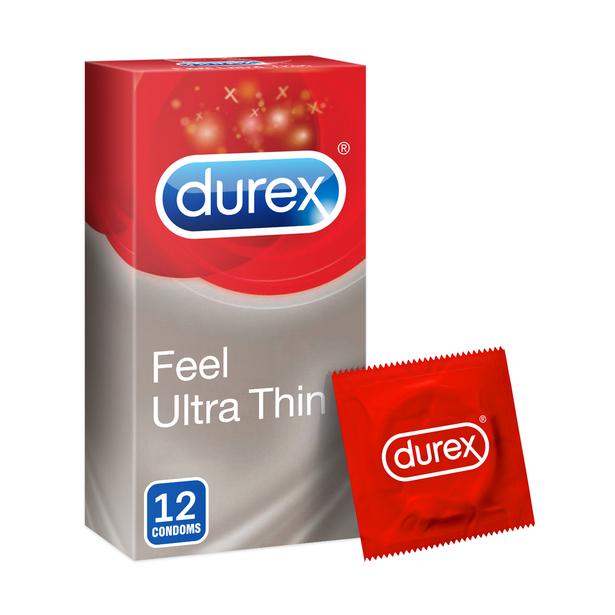 Durex Feel Ultra Thin Condoms 12pcs