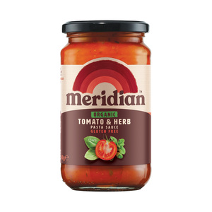 Meridian Organic Pasta Sauce Tomato & Herb 440g