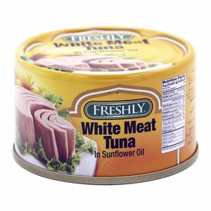Freshly White Meat Tuna In Sunflower Oil  100g