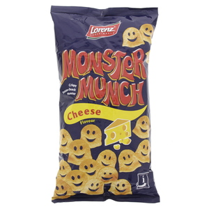 Lorenz Monster Munch Crispy Potato Snack Cheese Flavour 75g