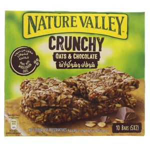 Nature Valley Crunchy Granola Bar Oats & Chocolate  5 x 42g