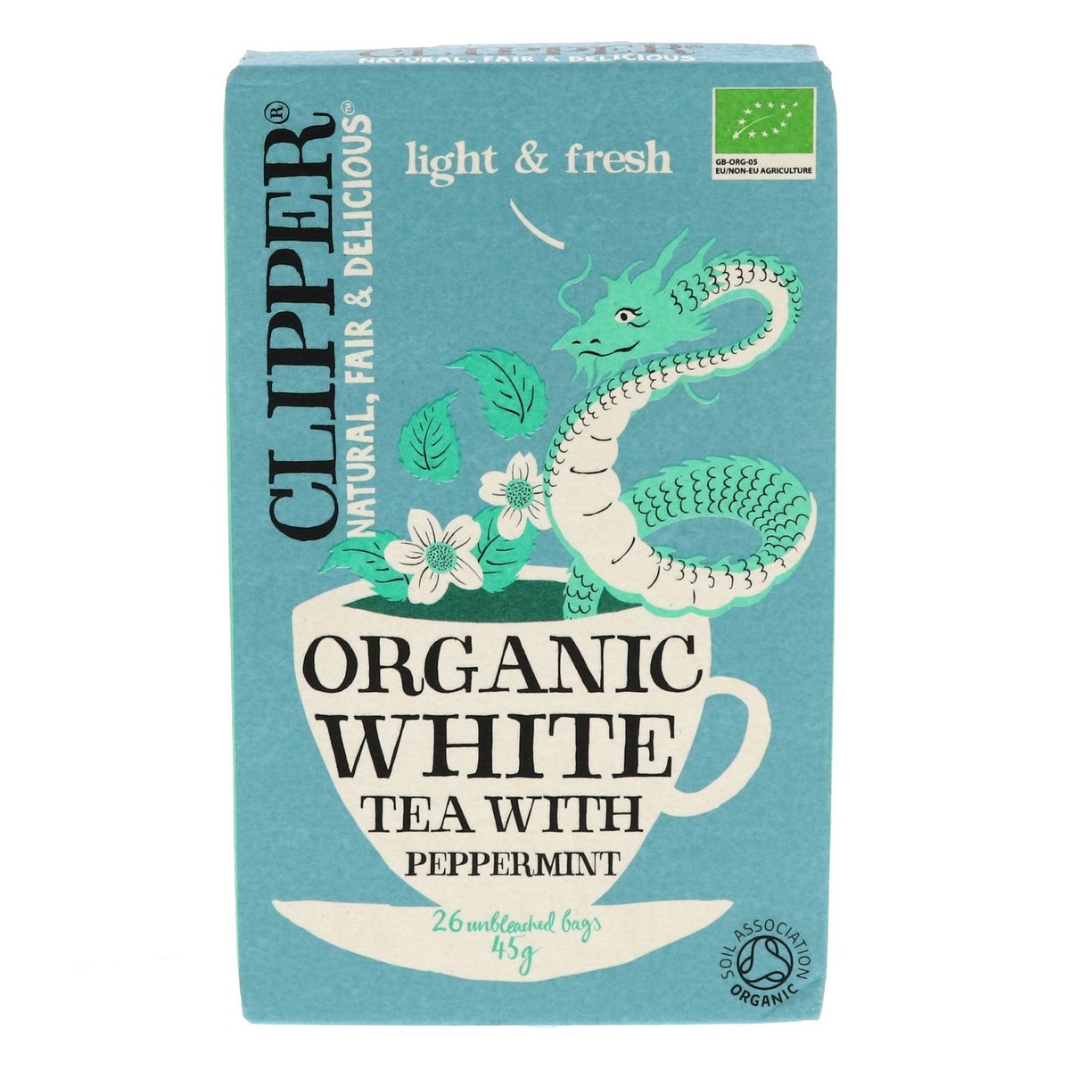 Clipper Organic White Tea With Peppermint 26pcs Online at Best Price ...