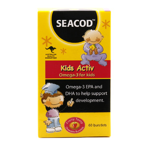 Seacod Kids Active Omega-3 60pcs