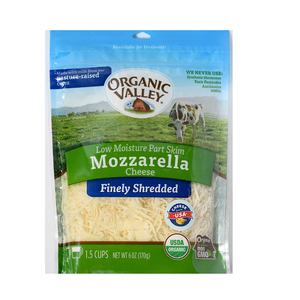 Organic Valley Sharp Mozzarella Cheese 170g