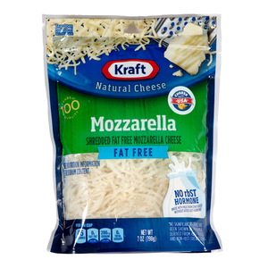 Kraft Natural Cheese Fat Free Mozzarella 198g