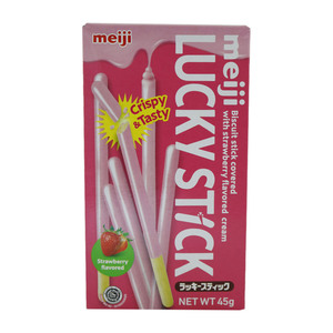 Meiji Lucky Stick Strawberry 45g