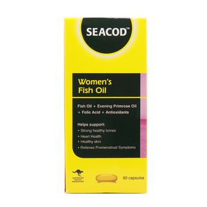 Seacod Women’s Fish Oil Capsules 60pcs