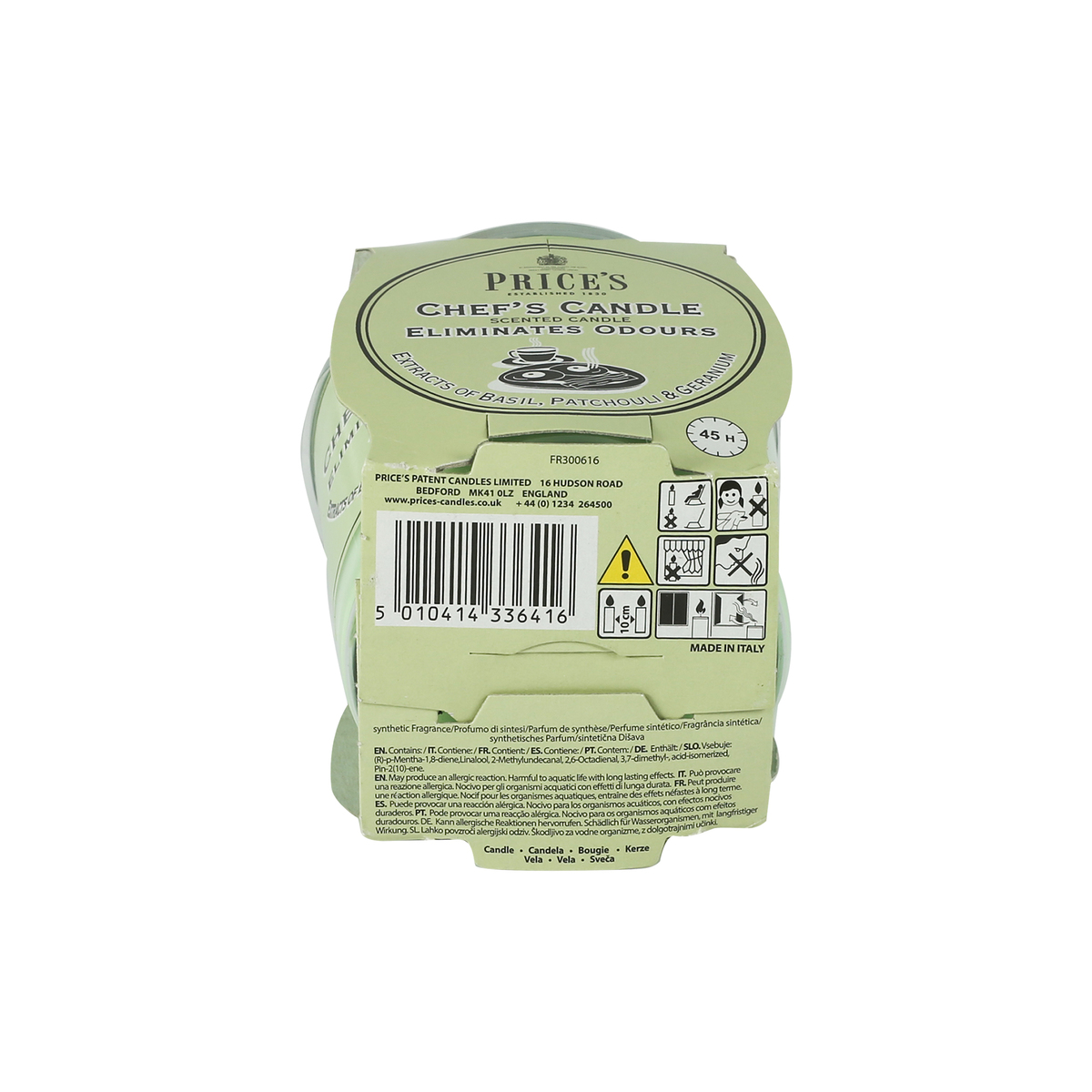 Prices Chef's Candle 170g