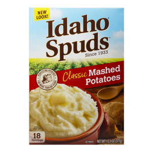 Idaho Spuds Classic Mashed Potatoes 377g