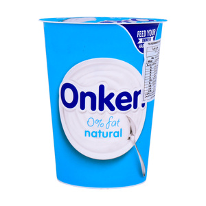 Onken 0% Fat Natural Biopot Yogurt 450g