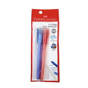 Faber Castell  Ballpen Cx Plus 0.5 Blue/Red
